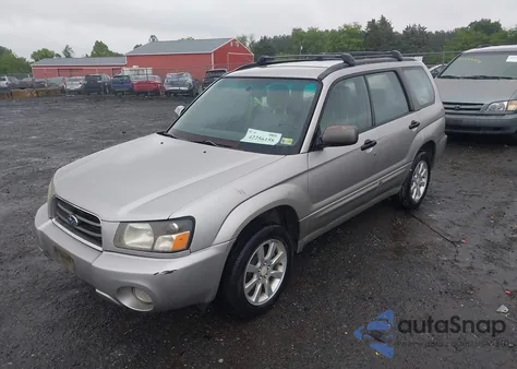 2005 Subaru Forester 2.5Xs из США, поврежденный, VIN JF1SG65695H751391